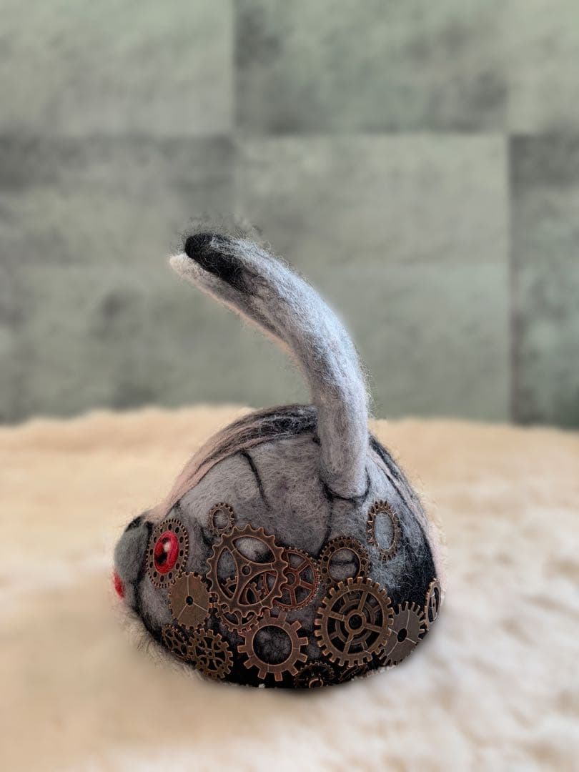 ネオブライス　帽子　うさぎのぬいぐるみ×サイボーグ