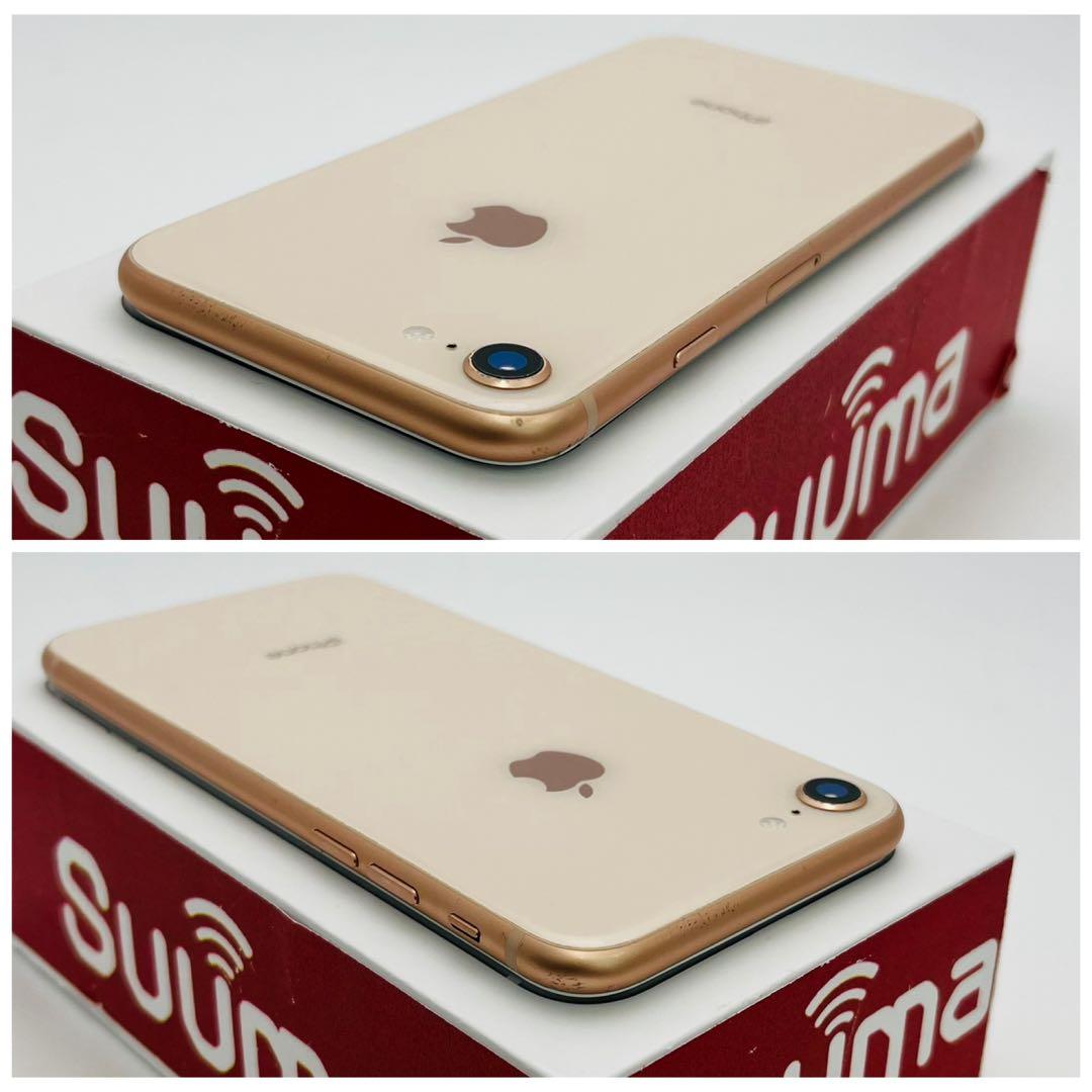 C 100% iPhone 8 64 GB SIMフリー ゴールド 本体