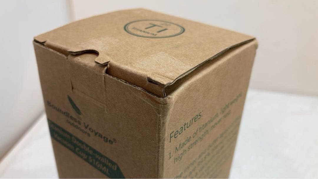 Boundless Voyage チタン　水筒　Ti3011D