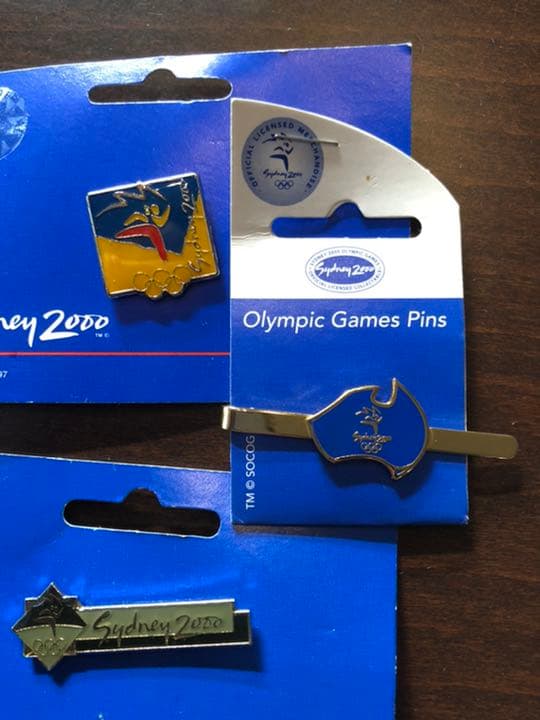 シドニー オリンピック ピンバッジとタイピン　7点