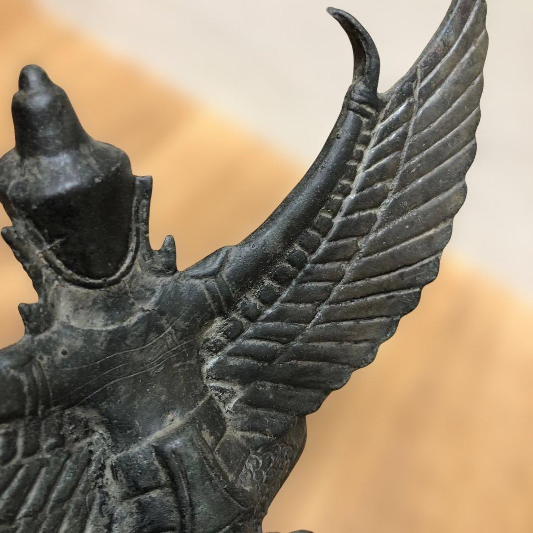 クメール ガルーダ 仏像 仏教美術 骨董 置物