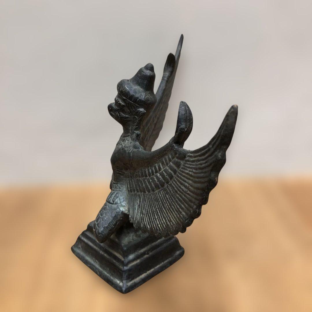 クメール ガルーダ 仏像 仏教美術 骨董 置物