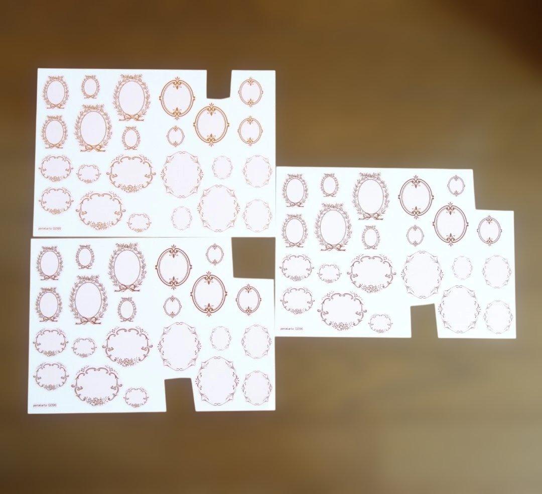 ポーセラーツ転写紙セット