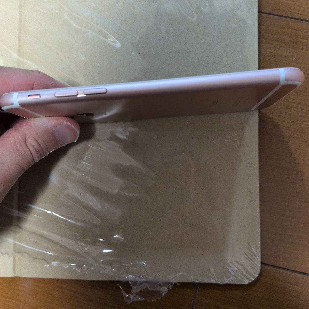 【美品】SIMフリー iPhone 6S ローズゴールド 32GB　バッテリー多