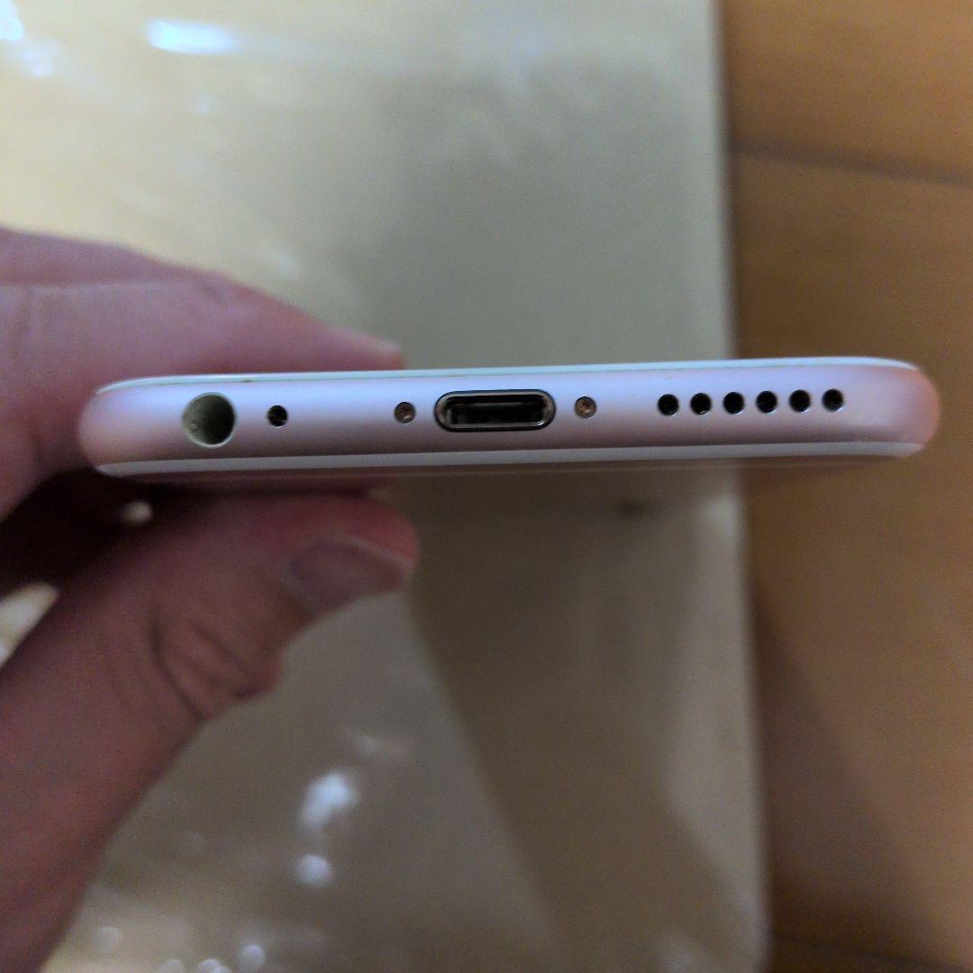 【美品】SIMフリー iPhone 6S ローズゴールド 32GB　バッテリー多