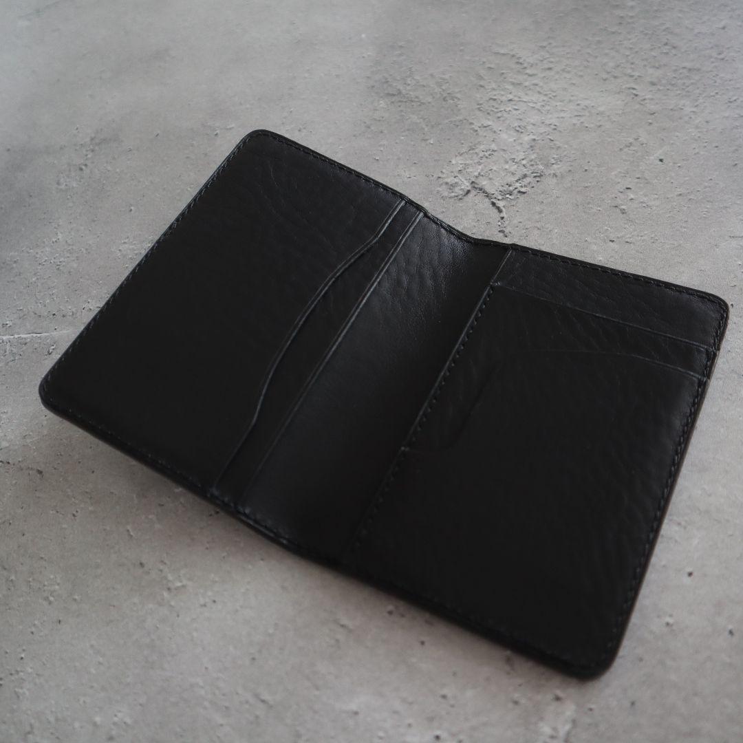 【即納品可】本革カードケース　フルハンドメイド