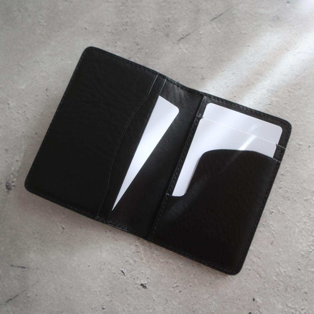 【即納品可】本革カードケース　フルハンドメイド
