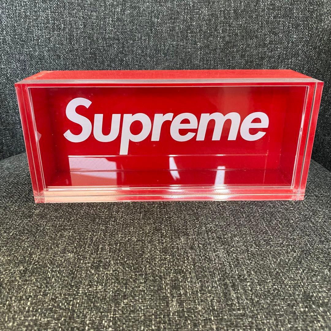 【ジャンク品】supreme 16FW Lucite Box アクリルケース