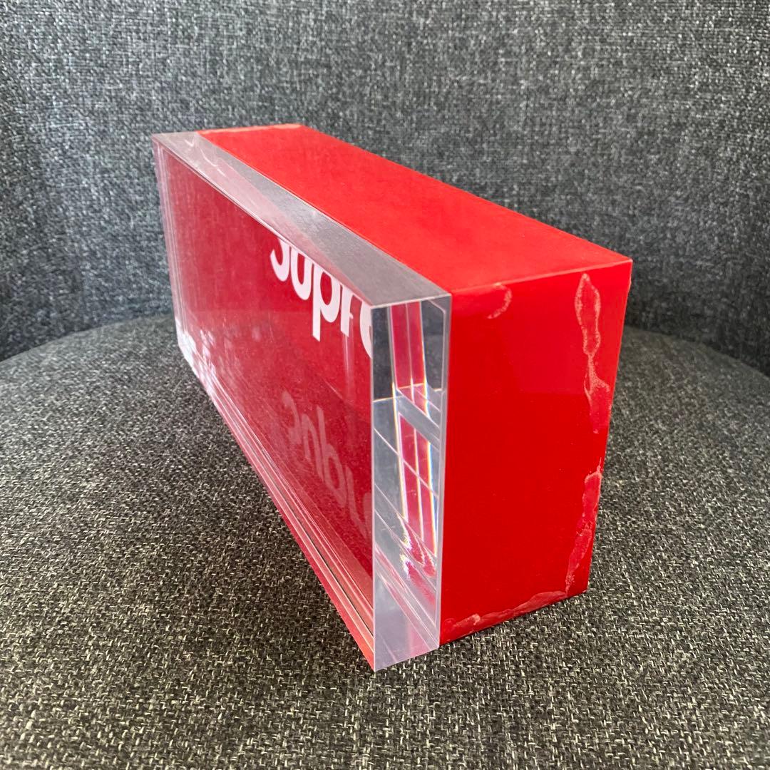 【ジャンク品】supreme 16FW Lucite Box アクリルケース