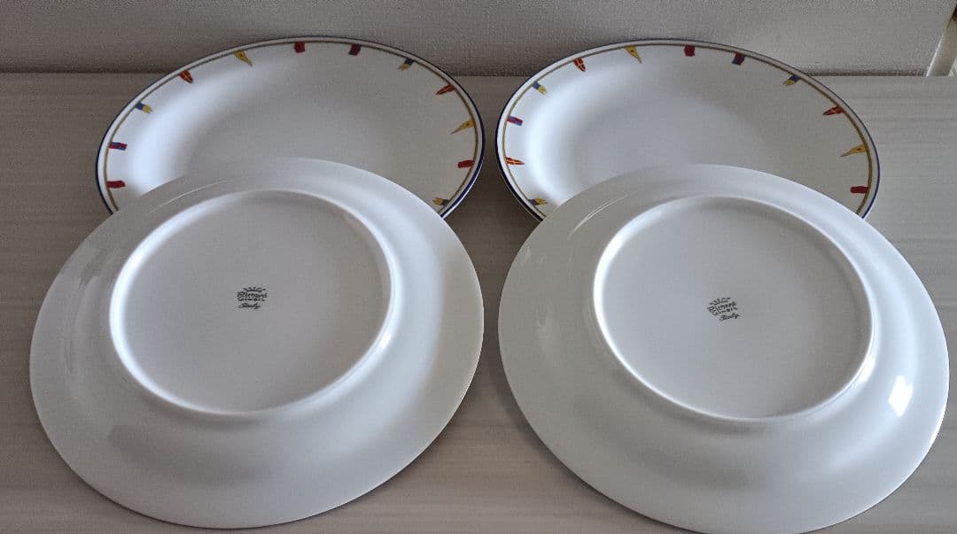 リチャードジノリクリッパー大皿4枚セット