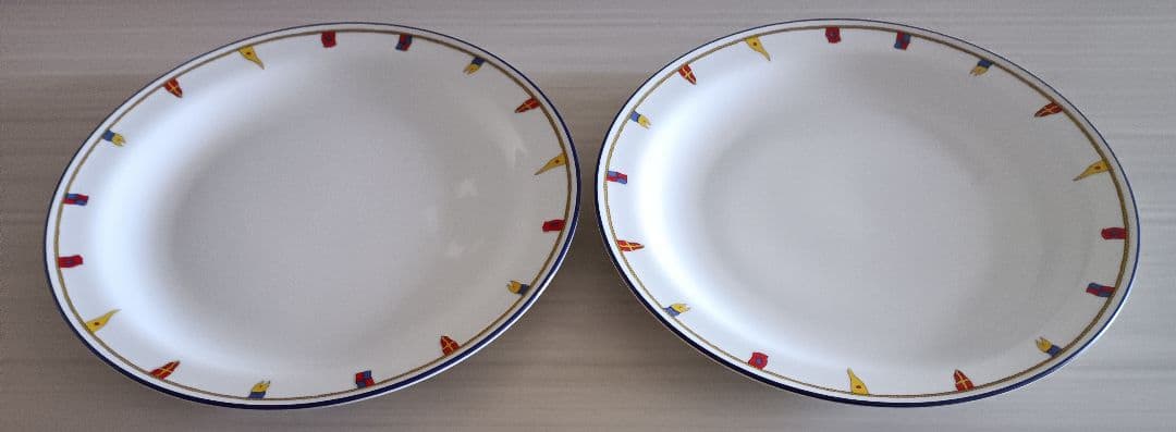 リチャードジノリクリッパー大皿4枚セット