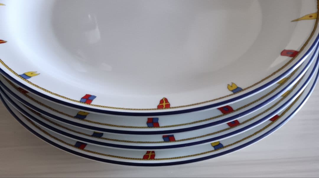 リチャードジノリクリッパー大皿4枚セット