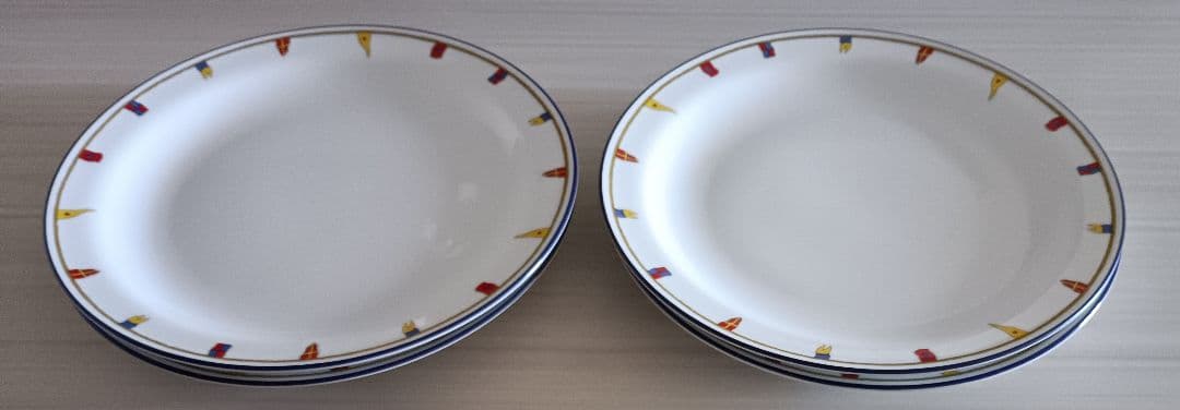 リチャードジノリクリッパー大皿4枚セット