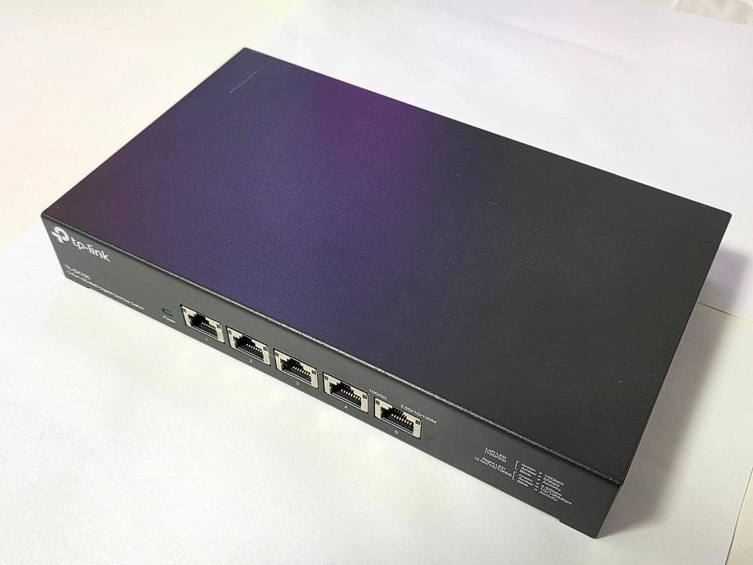 TP-Link 5ポート 10G スイッチ TL-SＸ105 ★おまけ付き★
