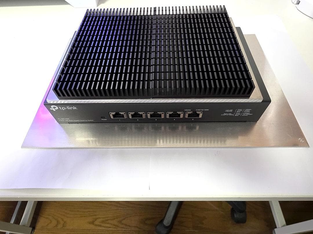 TP-Link 5ポート 10G スイッチ TL-SＸ105 ★おまけ付き★