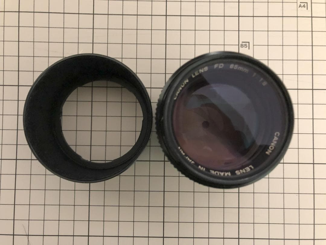 キャノン　NEW F-1 AEファインダー+単焦点レンズ4本+ワインダーFN