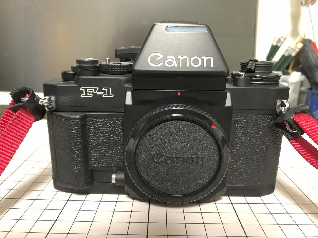 キャノン　NEW F-1 AEファインダー+単焦点レンズ4本+ワインダーFN