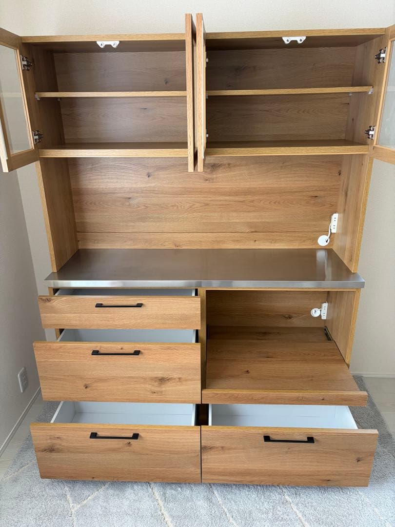 リンツⅡ キッチンボード　幅140cm