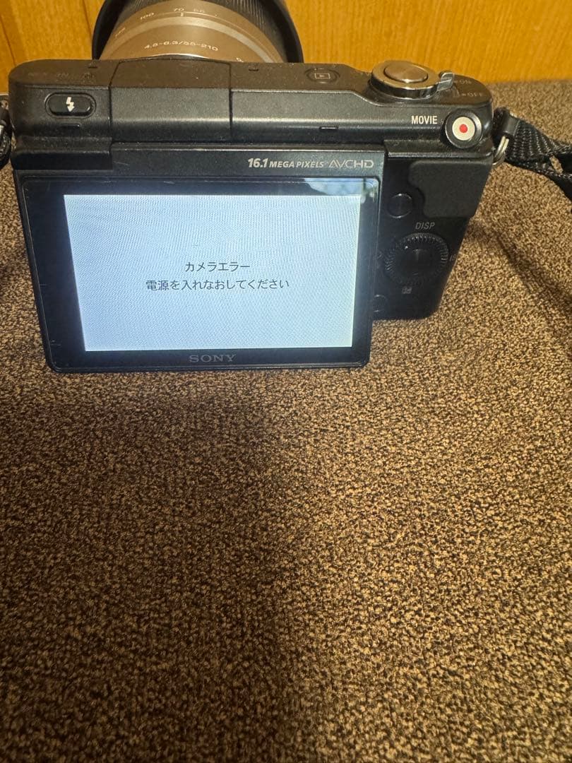 αNEX-3N ダブルズーム　シャッター不良　ジャンク