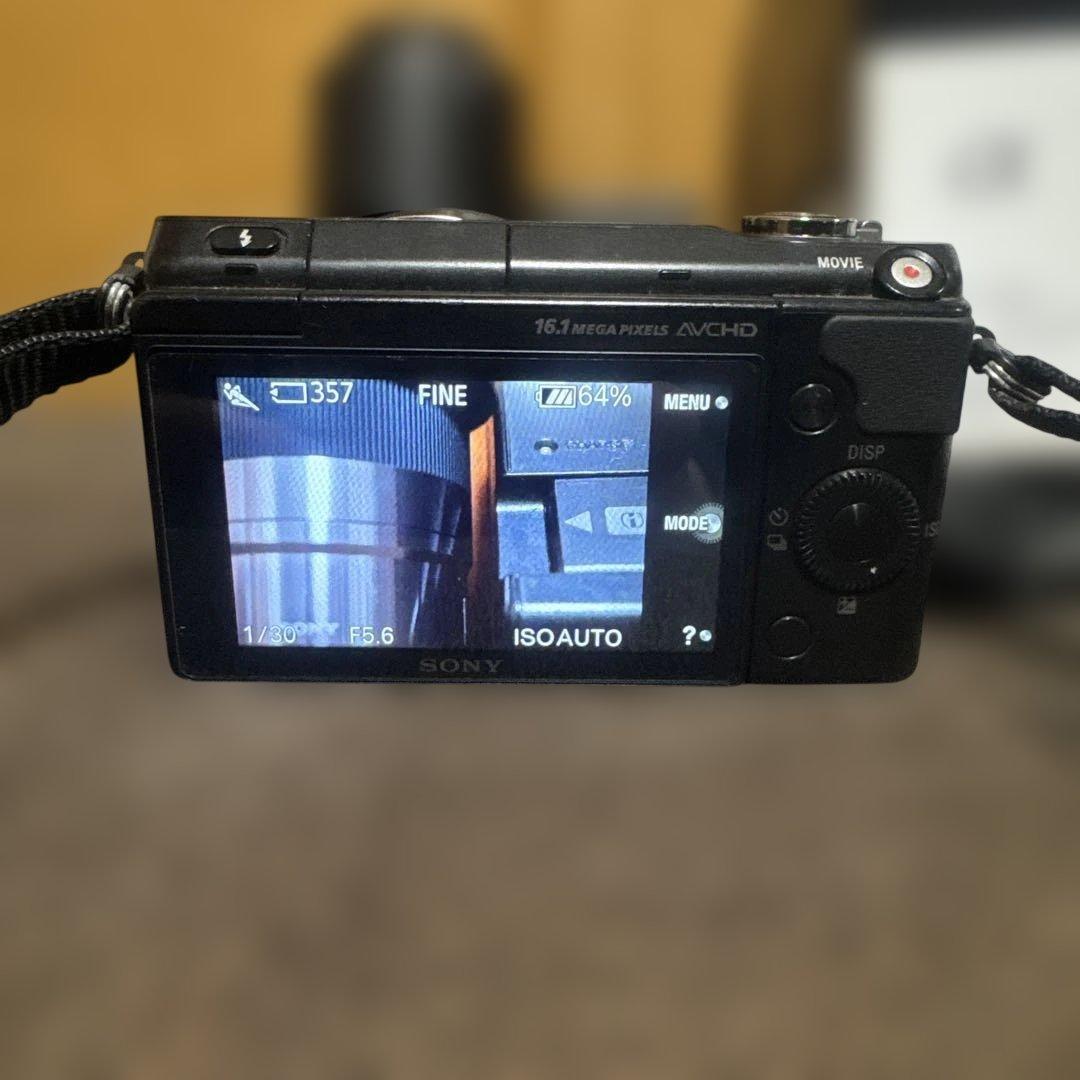 αNEX-3N ダブルズーム　シャッター不良　ジャンク