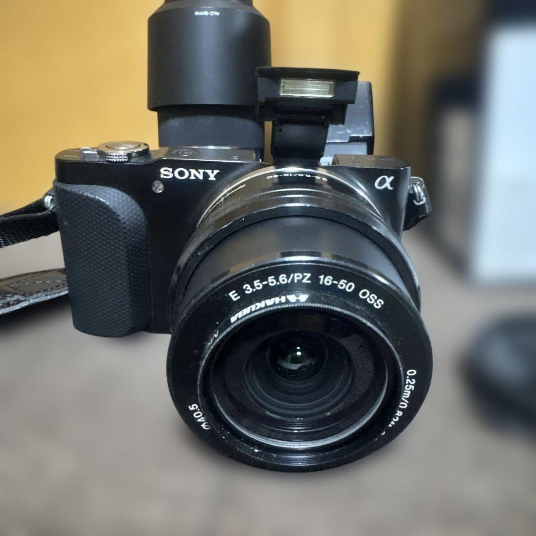 αNEX-3N ダブルズーム　シャッター不良　ジャンク