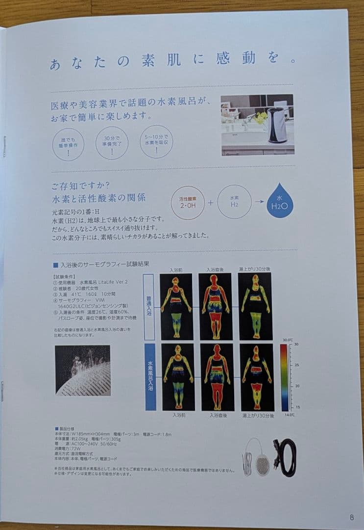 リタライフ　水素風呂　ver.2【機能確認済】