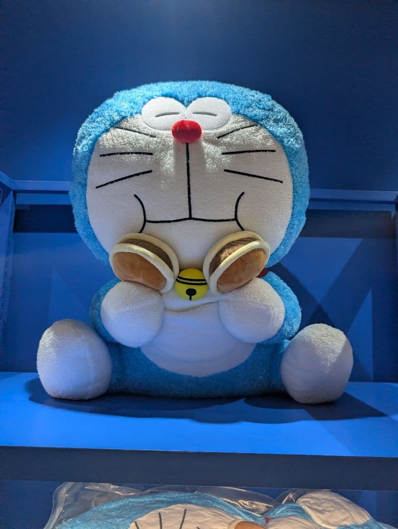 100％ドラえもん＆フレンズ展 ジャンボぬいぐるみ