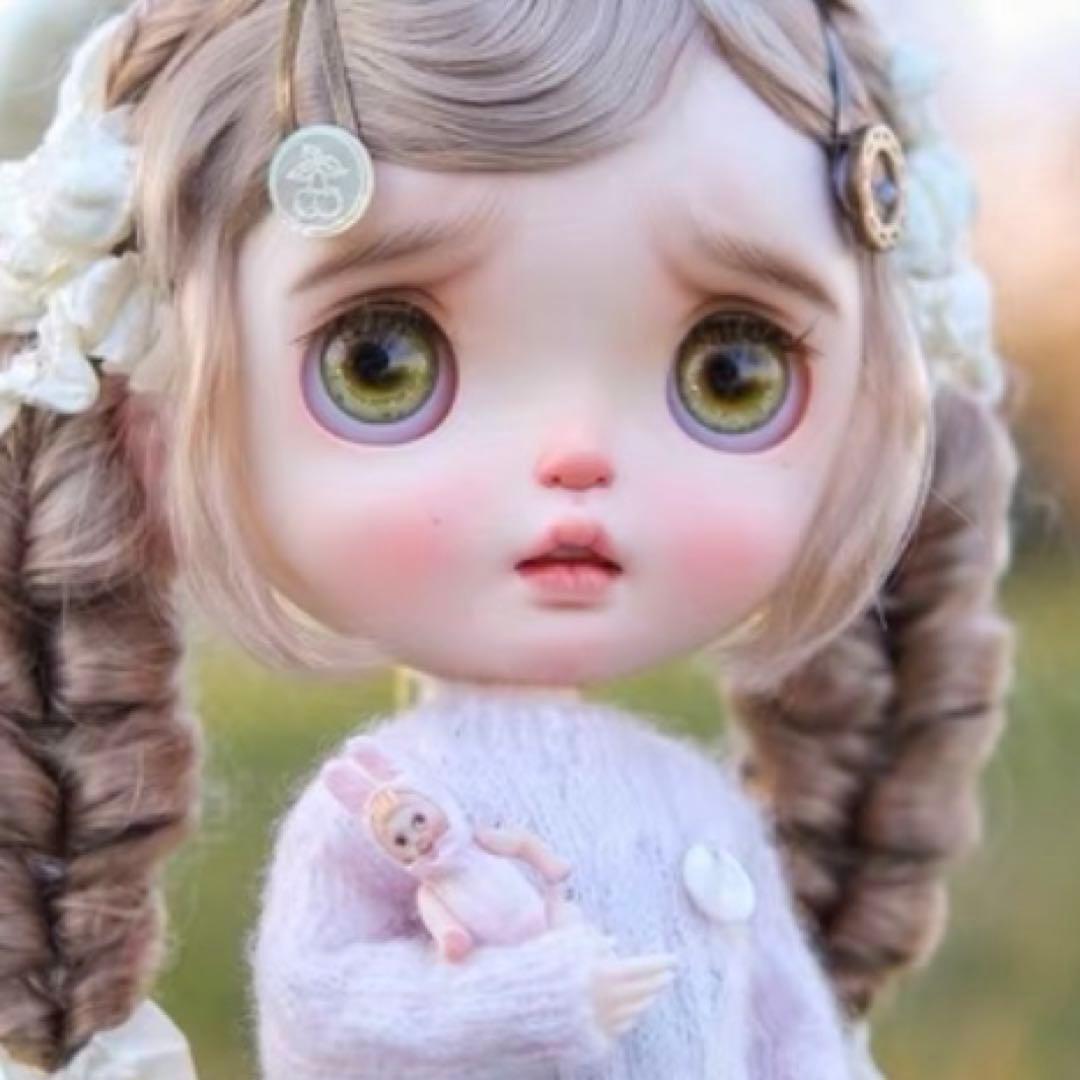 カスタムブライス かわいい ドール 海外作家様 幼い むっ