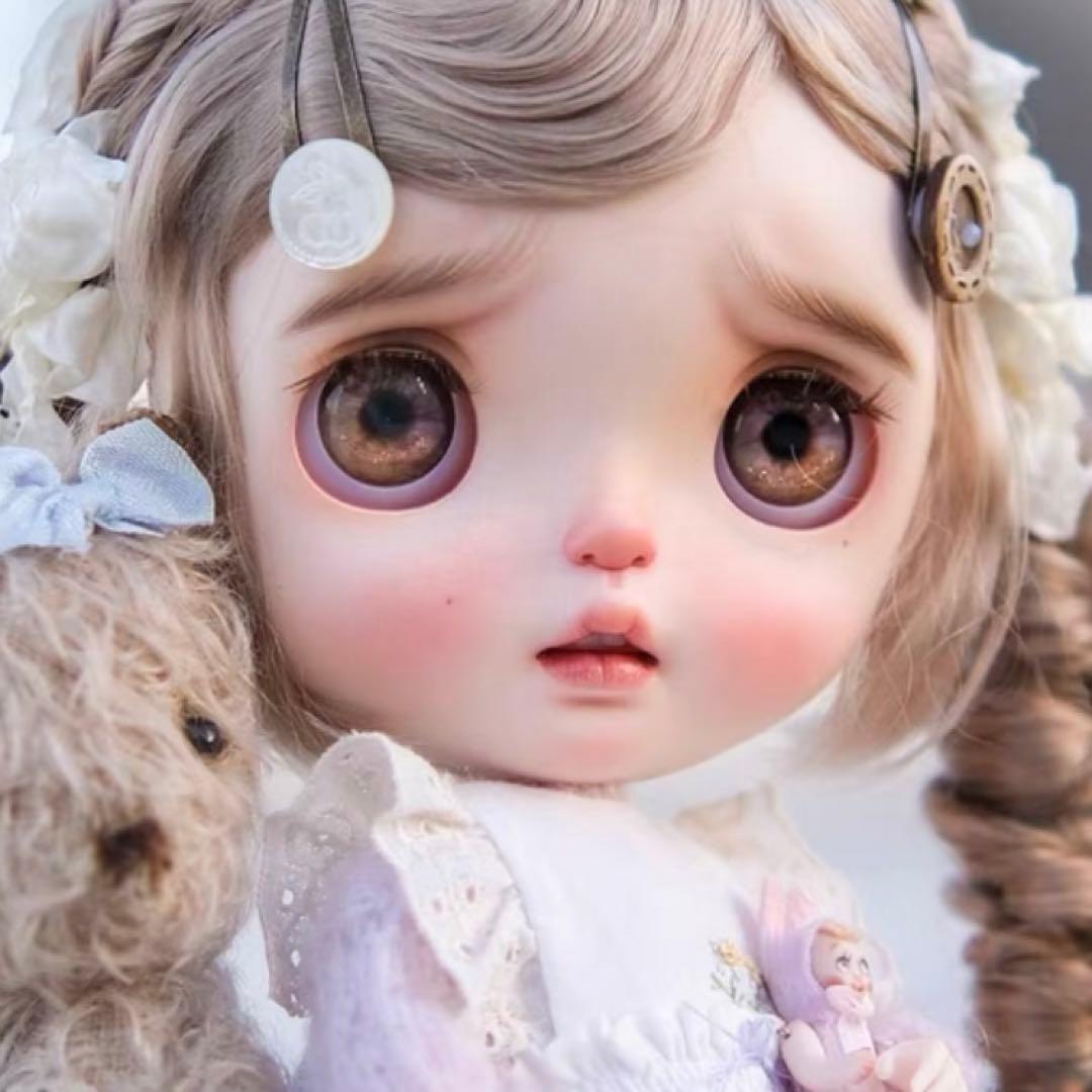 カスタムブライス かわいい ドール 海外作家様 幼い むっ