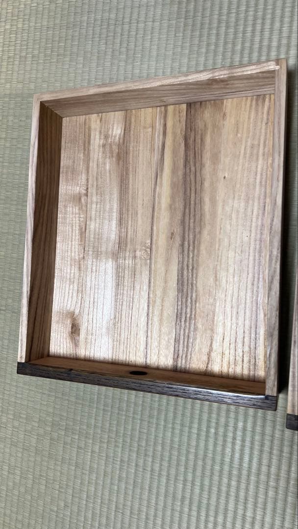 【引き取り可能】木製4段チェスト ダークブラウン