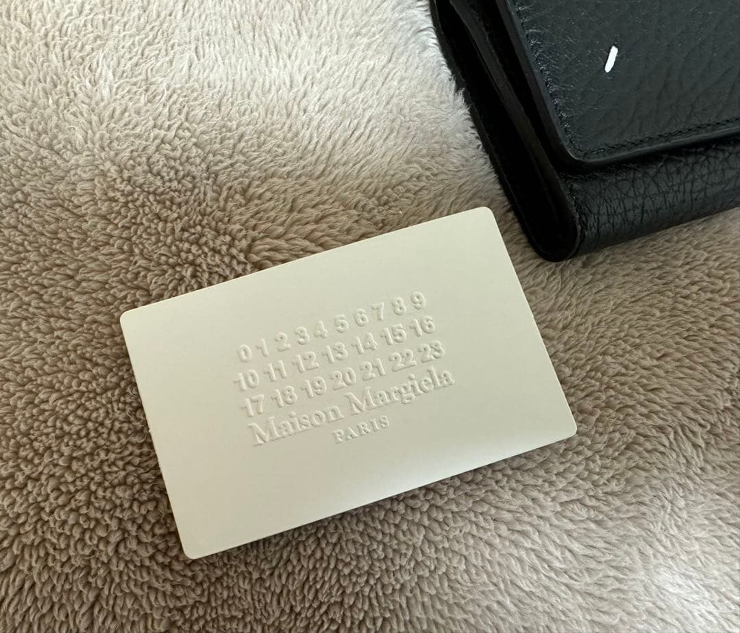 【新品同様】Maison Margielaスリーフォールドウォレット