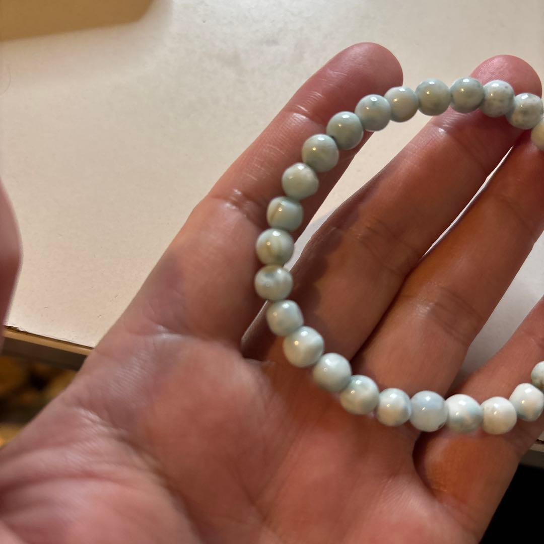 綺麗！安価なラリマーだけど、効果もあって綺麗！