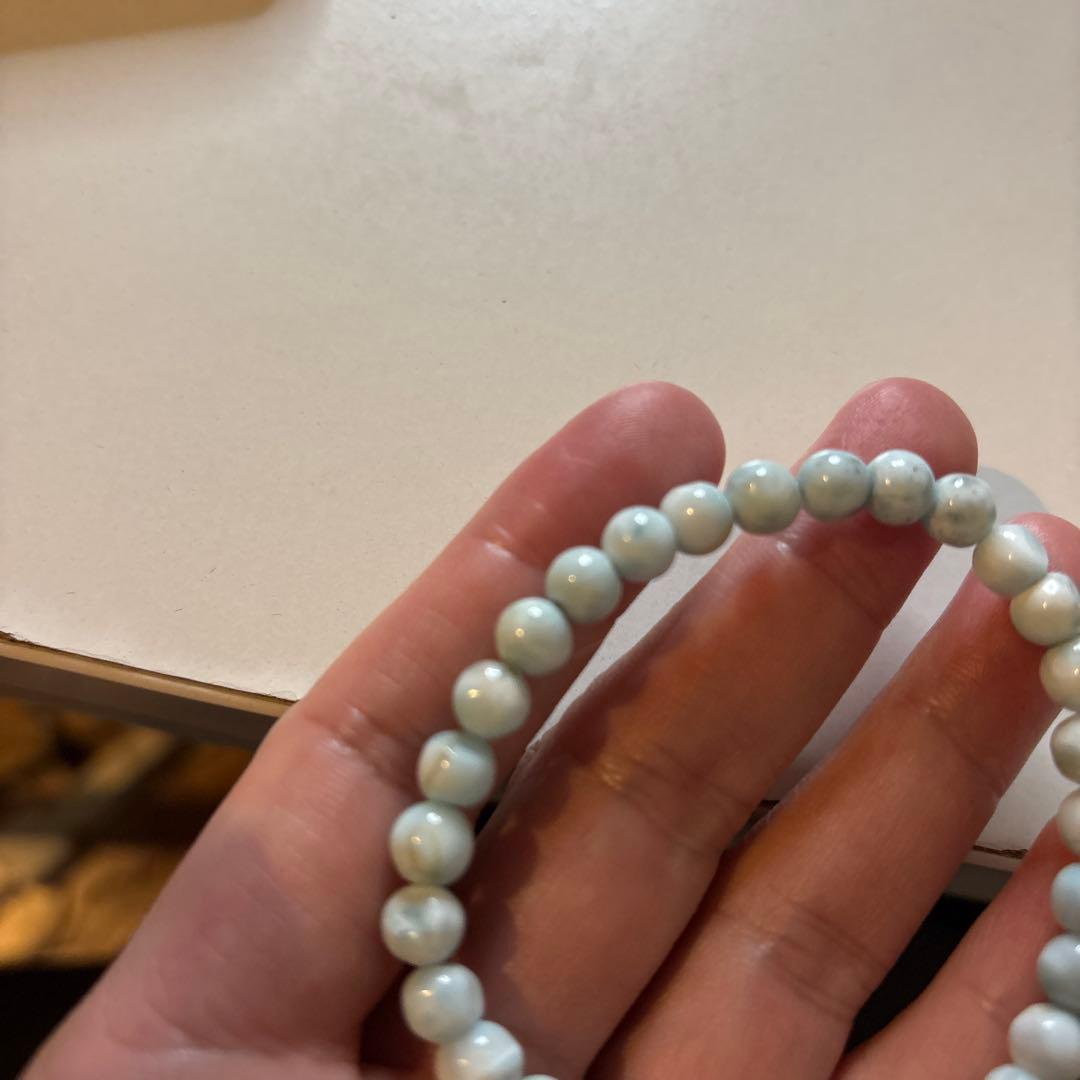 綺麗！安価なラリマーだけど、効果もあって綺麗！