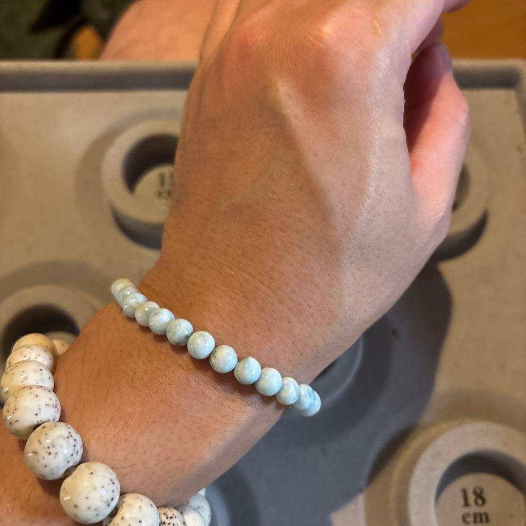 綺麗！安価なラリマーだけど、効果もあって綺麗！