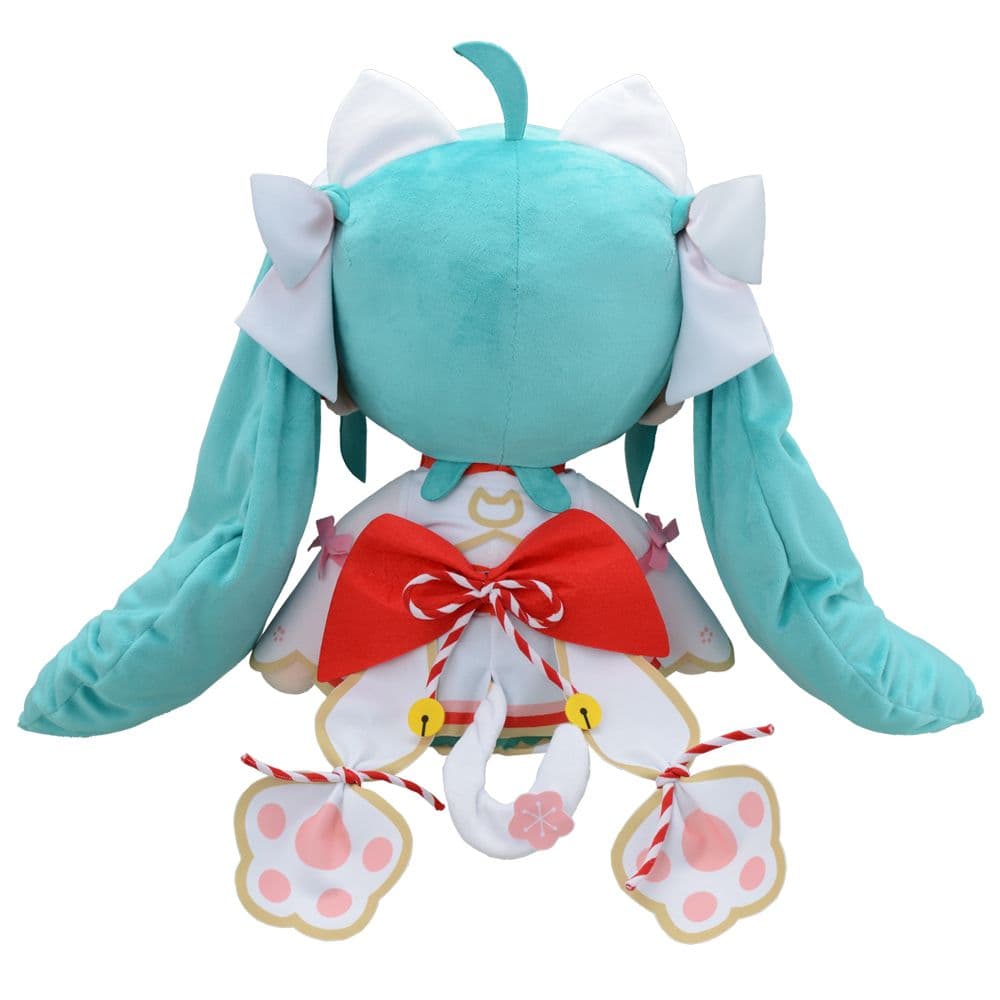 【未開封品】初音ミク 招きミク ふわふわぬいぐるみ (LL)