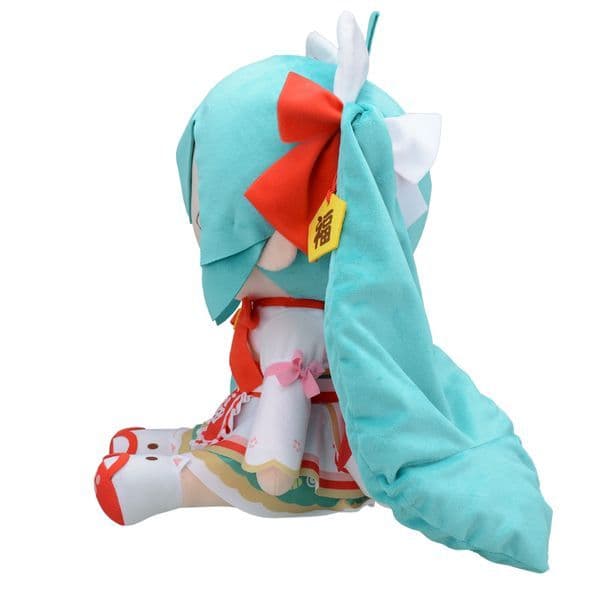 【未開封品】初音ミク 招きミク ふわふわぬいぐるみ (LL)
