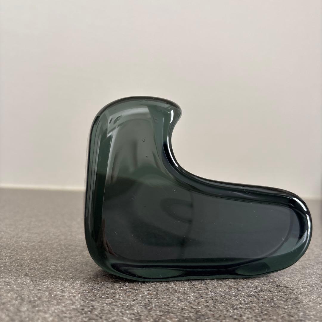 ミナペルホネン　イッタラ　ガラスバード　グレー