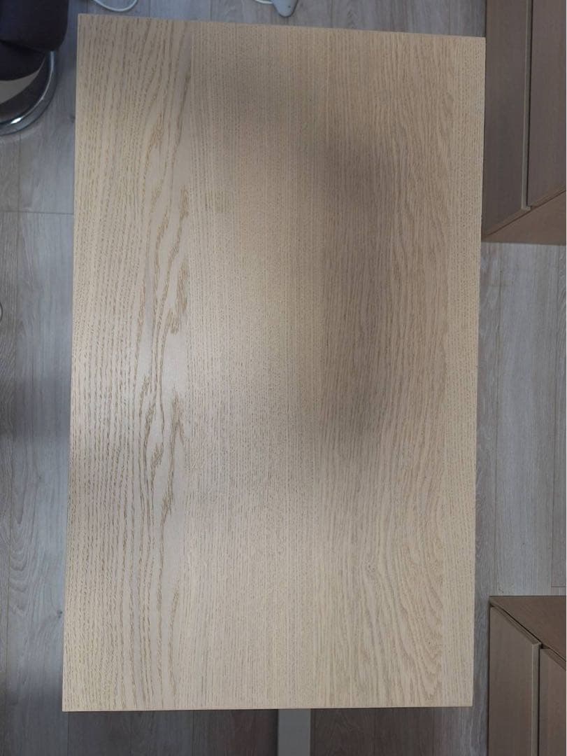 IKEA MALM 3段チェスト　ホワイトステインオーク　2/3