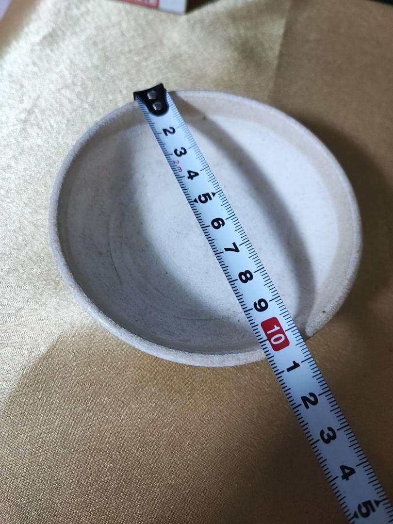 中国唐時代　長沙窯　唐白磁小皿