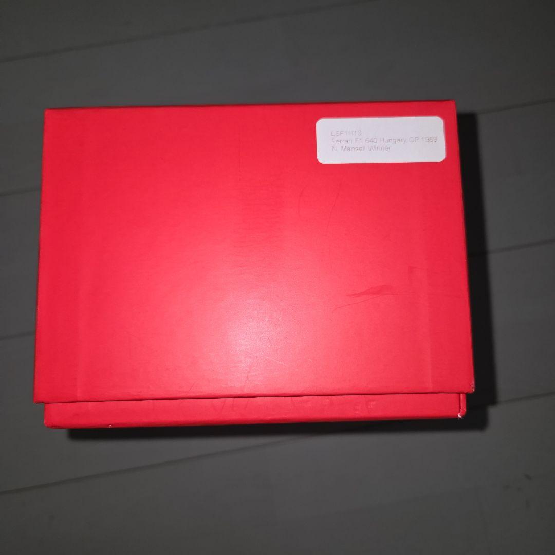 ルックスマート　フェラーリ１／１８　１９８９年　ハンガリーＧＰ
