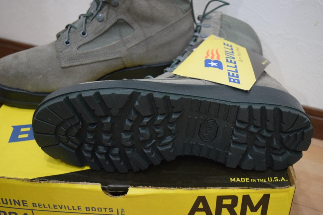 BELLEVILLE 600ST ブーツ 米軍 8.5R タグ付き