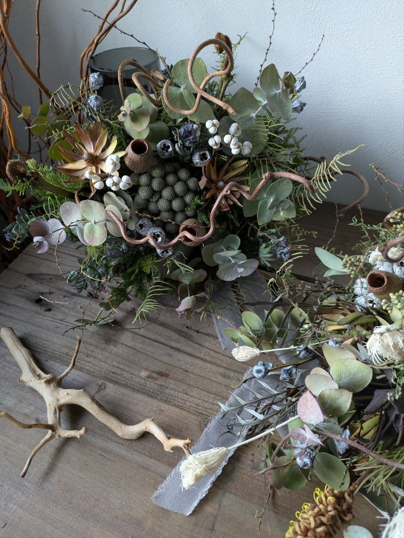 ◯お客ページ◯ ドライフラワー　リース　ボタニカルリース　インテリア