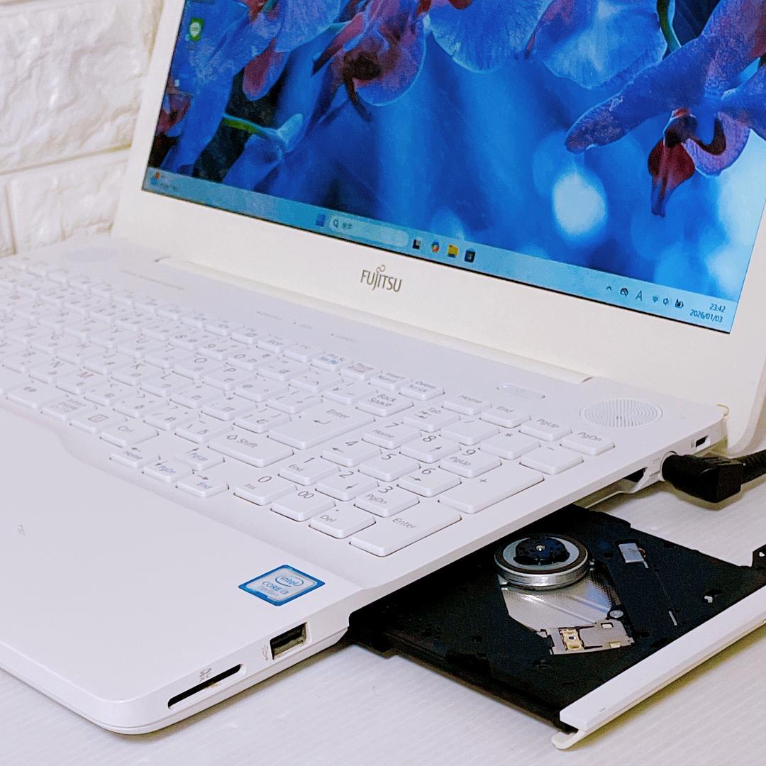 ノートパソコン Windows11 富士通 ノートPC 1TB 写真たっぷり保存