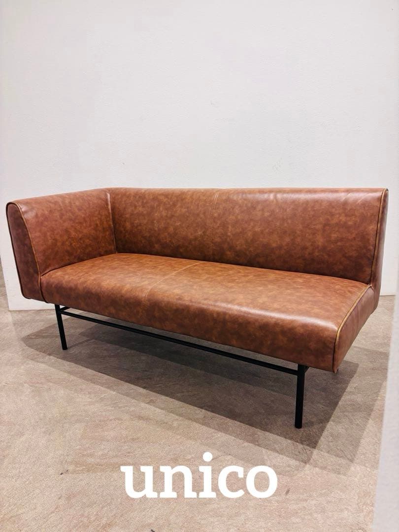 ⭐️超美品⭐️ウニコ unico⭐️DINNシリーズ⭐️ソファ⭐️ダイニング カフェ