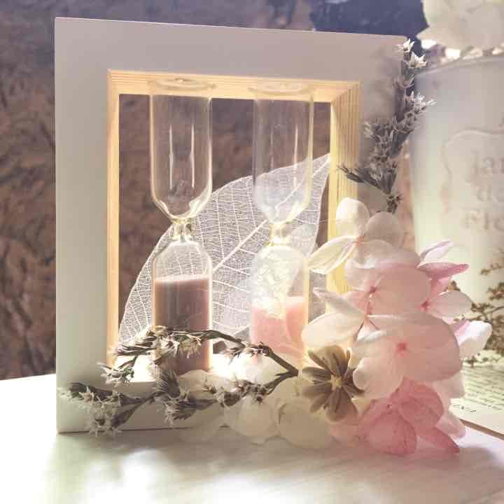 out さかっち様 アワーグラス オブジェ