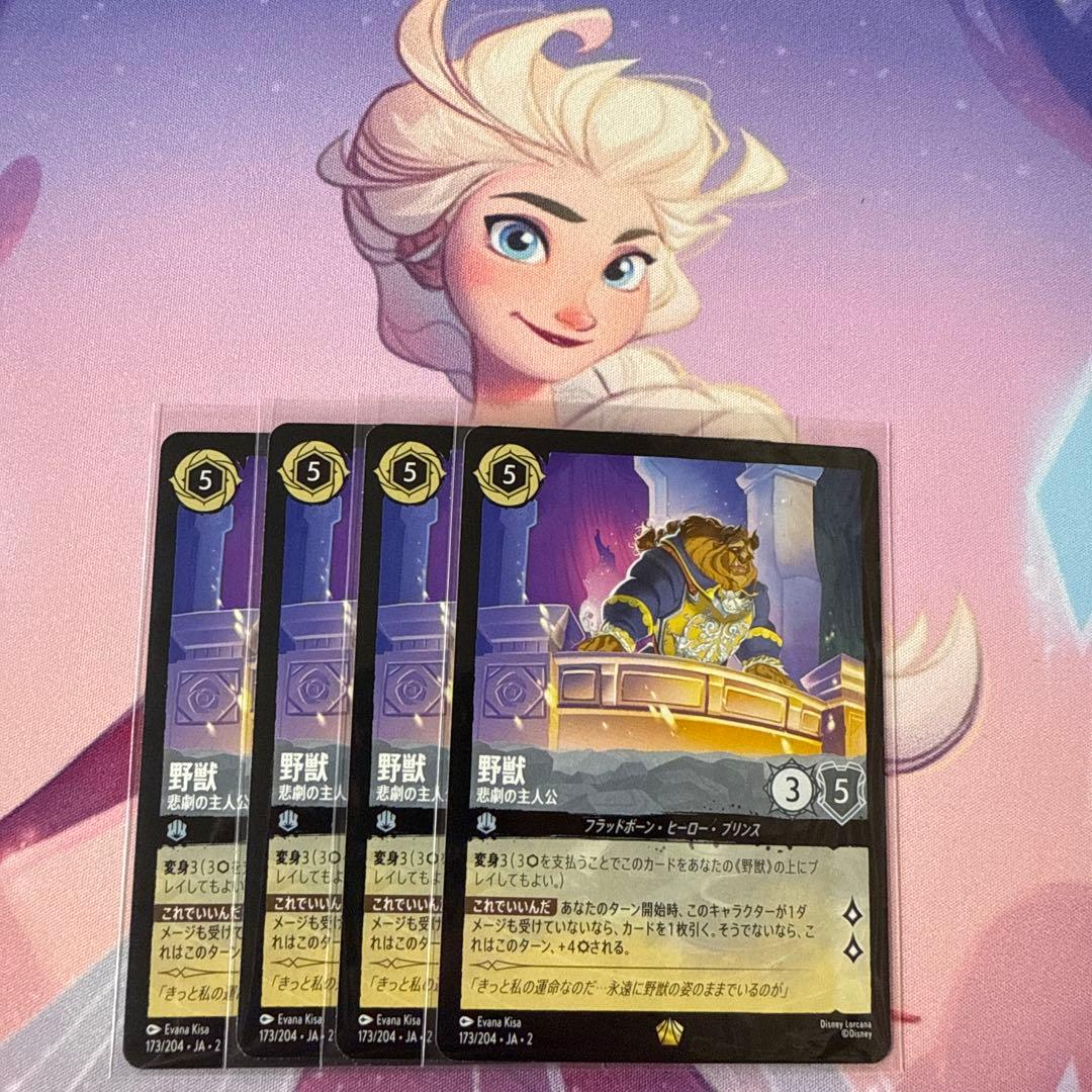 ロルカナ 野獣 4枚