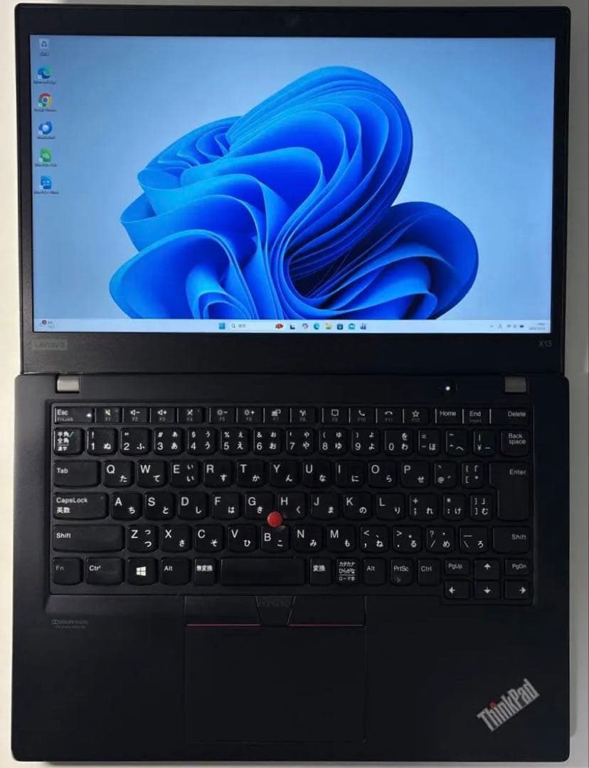 Lenovo ThinkPad X13⭐︎インテルi5✳︎⭐️バッテリー消耗少⭐️
