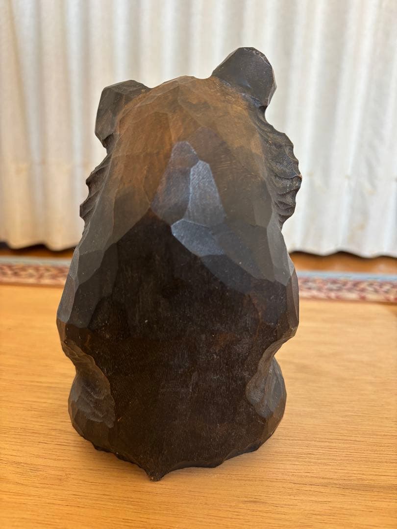 木彫 熊 大和彫 大和正幸 熊彫 親子熊