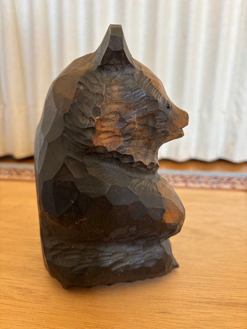 木彫 熊 大和彫 大和正幸 熊彫 親子熊