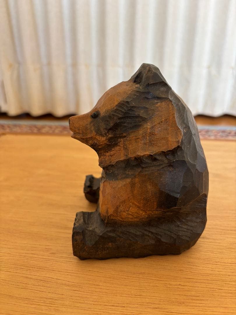 木彫 熊 大和彫 大和正幸 熊彫 親子熊